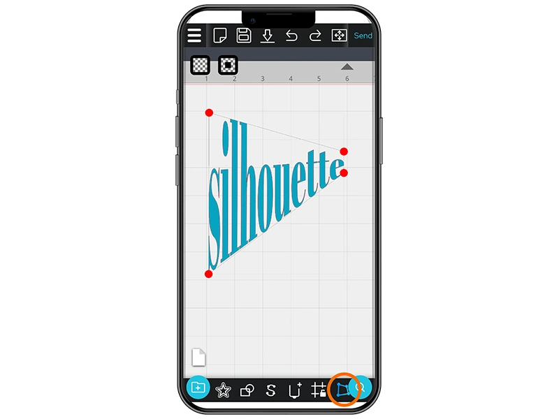 自由変形ツール