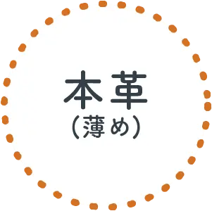 本革(薄め)