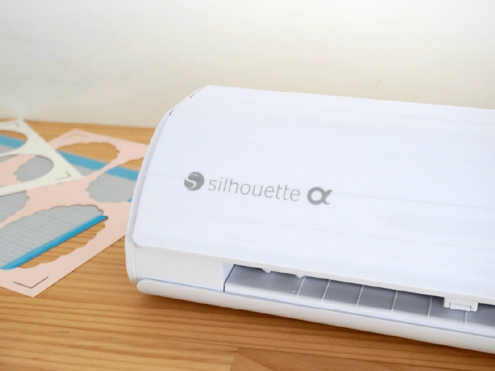 silhouette CAMEO本体のアップ